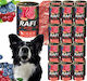 Rafi Υγρή Τροφή Σκύλων σε Κονσέρβα Διαίτης με Βοδινό χωρίς Σιτηρά 24x400gr