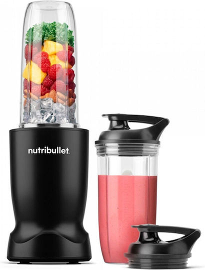 Turbo Matte Blender with Plastic Jug 700 ml 1000W Black