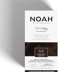 Noah for Beauty Permanent Colour Shampoo No Ammonia 5.0 Light Brown 140ml Noah for Beauty Permanent Colour Shampoo No Ammonia 5.0 Light Brown 140ml