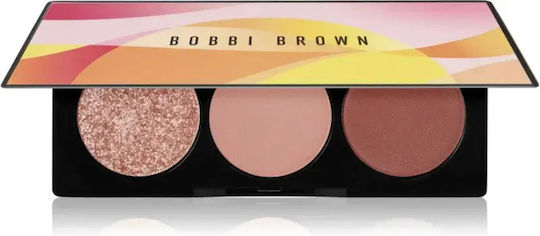 Bobbi Brown Eyeshadow Palette with Matte Eye Shadows in Pressed Powder Form Golden Hour 4.4gr