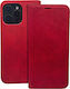 TelForceOne Synthetic Leather Red Back Cover (Google Pixel 11)