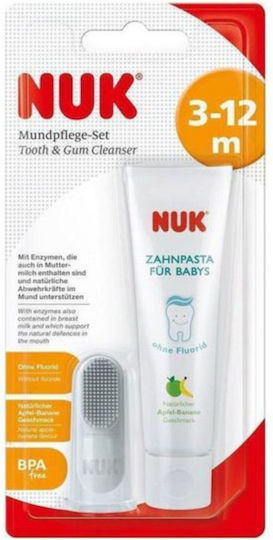 Nuk Tooth & Gum Cleanser Kinderzahnpasta 2 Stück