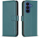 Θήκη Samsung Galaxy A27 5g Binfen Color Bf17 Flip Πορτοφόλι Συνθετικό Δέρμα Pu Tpu Πράσινο Wallet Stand