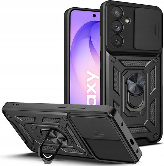 Techsuit Camshield Series Back Cover Plastic Silicone Black Samsung Galaxy S26 FE S25 FE
