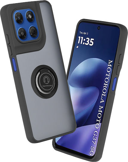 Techsuit Glinth Motorola Moto G37 G47 360 Full Cover Black (Motorola Moto G37 / G47)