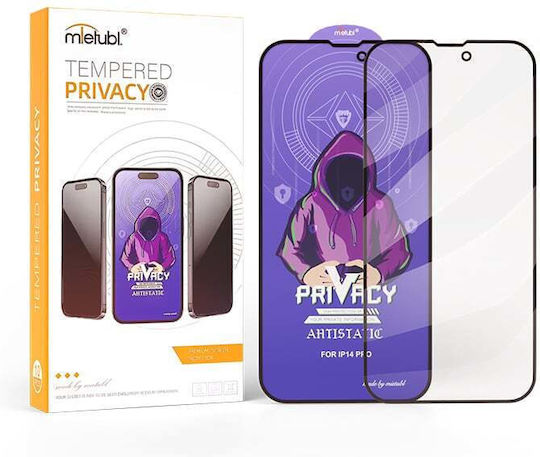 Mietubl 2.5D Privacy Закалено Стъкло iPhone 18 Pro / 17 Pro / 16 Pro / 17