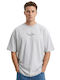 Sportliches Kurzarm T-Shirt Grau