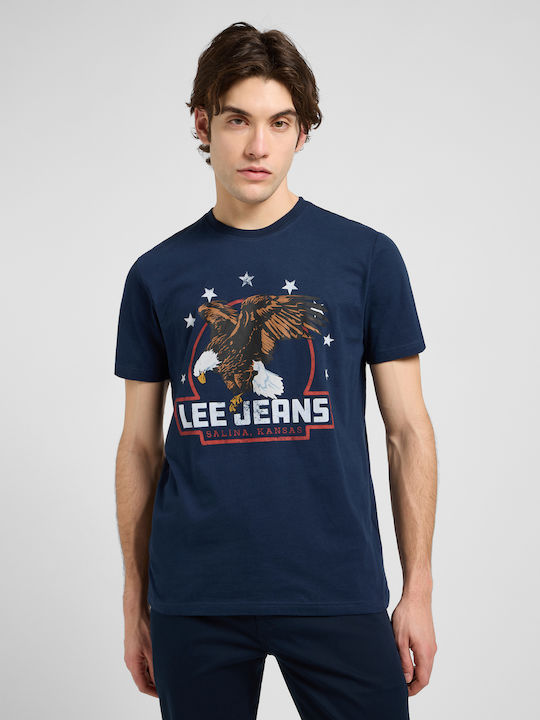 Lee T-shirt Rivet Тъмносин