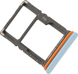 Dual Sim Kartenhalter Xiaomi Poco M7 4G Blau Dual Sim Kartenhalter Xiaomi Poco M7 4G Blau