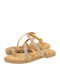 Women's Flat Sandals Tabac Brown
