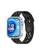 Силиконова каишка калъф в черен цвят за Huawei Watch Fit 3 / 4 / 5 / 4 Pro / 5 Pro
