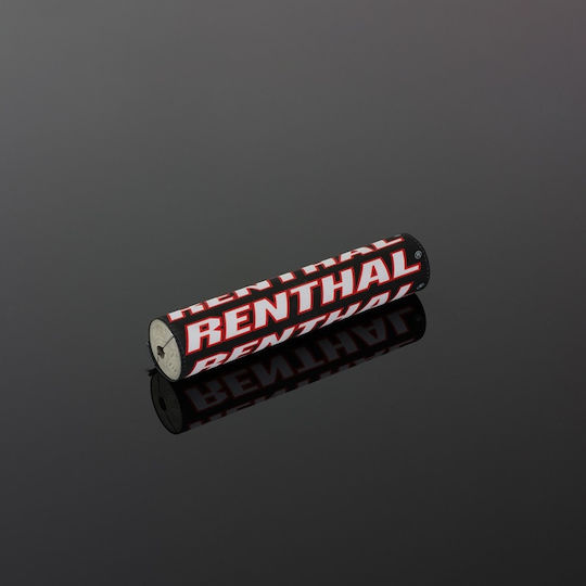 Renthal Mini Sx Handlebar Pad Sponge 205mm Team Issue Black White Red Renthal Logo