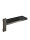 Grohe Raft de baie metalic gri