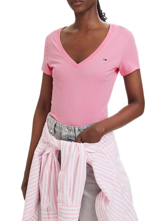 Tommy Hilfiger Women's Pink T-shirt