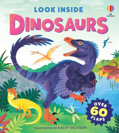 Look Inside Dinosaurs - Usborne Publishing Ltd - Board Book