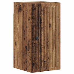 vidaXL Ede Dulap de baie 30x31x59cm Negru