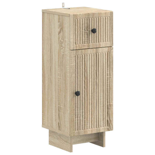 vidaXL Ede Бански шкаф 30x31x80cm Сонома