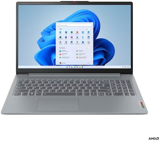 Lenovo Ideapad Slim 3 15AMN8 15.6" FHD (Ryzen 5-7520U/16GB/512GB SSD/Без операционна система) (BG Клавиатура)