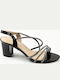 Sandals with Strass Black
