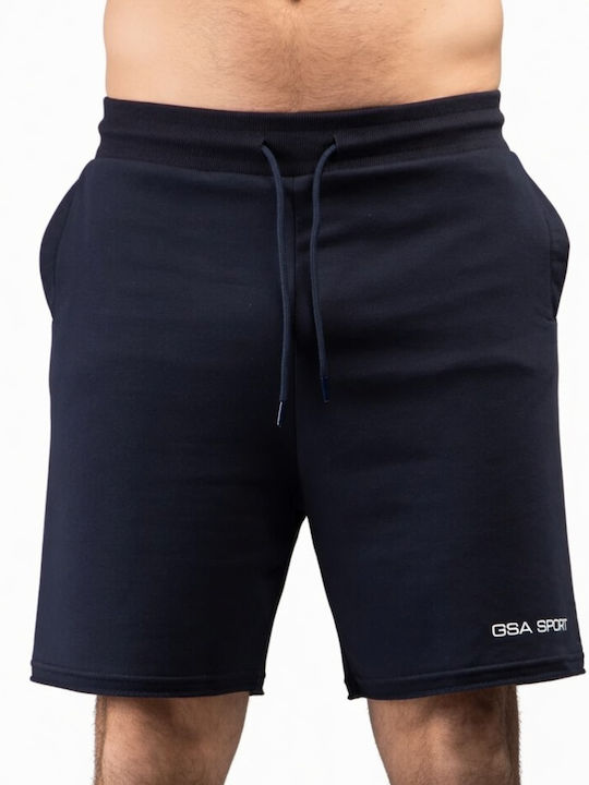 Спортни мъжки бермуди Regular Fit Gsa - Men Basic Crew Neck Sport