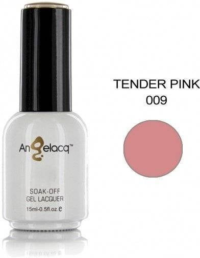 Angelacq Ημιμόνιμο Βερνίκι Νυχιών Tender Pink 009 15ml