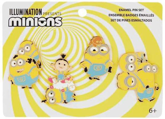 Despicable Me by Loungefly Карфици Variety 3 cm Комплект 4 броя