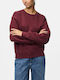 Damen Sweatshirt Burgundisch