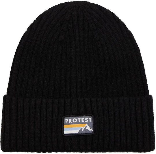Beanie Herren Strickmütze in Schwarz