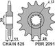 PBR Vorderes Ritzel Für Yamaha TDM 900