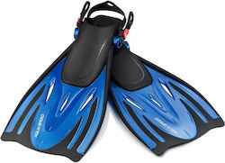 Aquaspeed Swimming Flippers Short Black-Blue