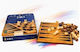 Deqube Backgammon/Șah Metalic