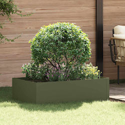 vidaXL Μεταλλική Μπορντούρα Κήπου 1m x 60cm