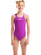 Arena G Team Swim Pro Solid Kids Swimwear One-Piece Purple