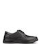 Leder Herren Mokassins in Schwarz Farbe