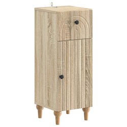 vidaXL Dulap de baie 30x31x80cm Sonoma