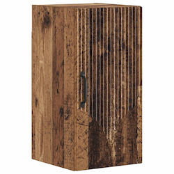 vidaXL Bathroom Cabinet 30x31x59cm Black