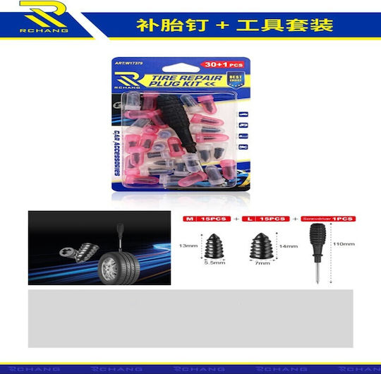 Reifenreparaturset Rchang 30+1 Stück W17379 Rl16427