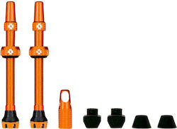Muc-Off Verschiedene Fahrradersatzteile Tubeless Adapter Orange 20431