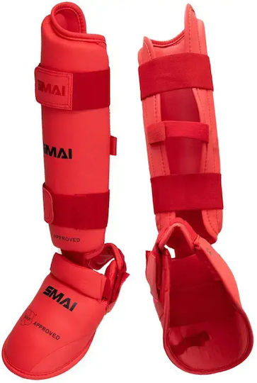 SMAI Wkf 410647.XS Roșii Protecții Pentru Tibie Adulți