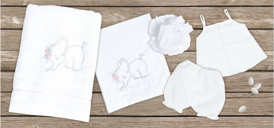 Mouchtaris Collection Christening Oilcloths Beige
