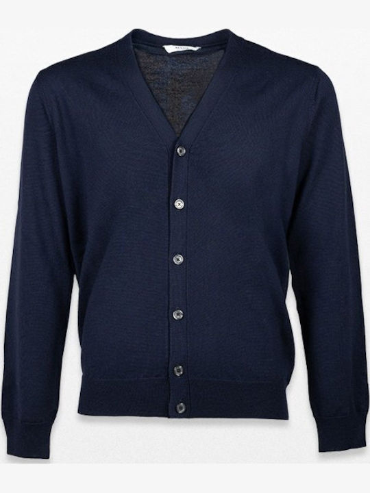 +39masq Herren Fleecejacke Blau