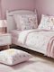 Oxygen Kids Decorative Pillow Case Birds Pink 45x45cm