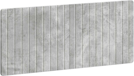 vidaXL Wooden Grey Bed Headboard 120x50cm