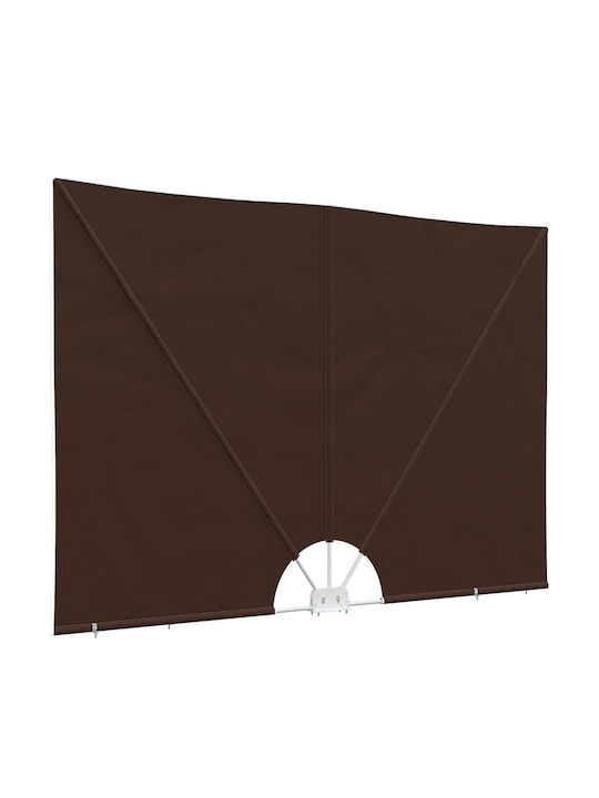vidaXL Copertină Laterală Terasă Maro 1.6x2.4m