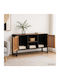 Sideboard Holz Beige 105x30x55cm