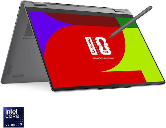 Lenovo Yoga 7 2-in-1 16IPH11 16" OLED FHD+ Ecran Tactil (Ultra 7-355/16GB/1TB SSD + 16GB SSD/W11 Home) (Tastatură US)