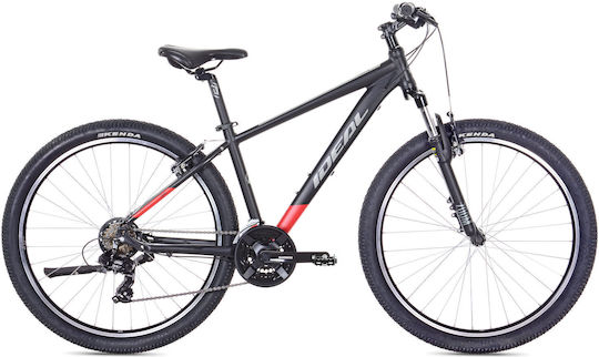 Ideal Trial 27.5" 2026 Μαύρο Mountain Bike με Ταχύτητες