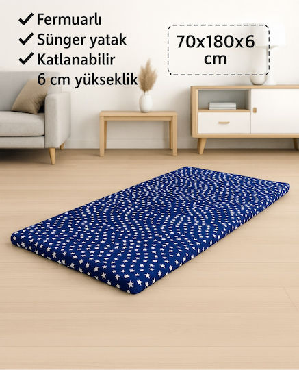 SteweHome Единичен Матрак 70x180x6см