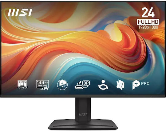 MSI PRO MP242 E14A IPS Gaming Монитор 23.8" FHD 1920x1080 144Hz с Време на реакция 1ms GTG