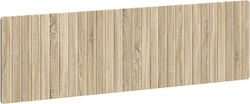 vidaXL Wooden Beige Bed Headboard 180x50cm